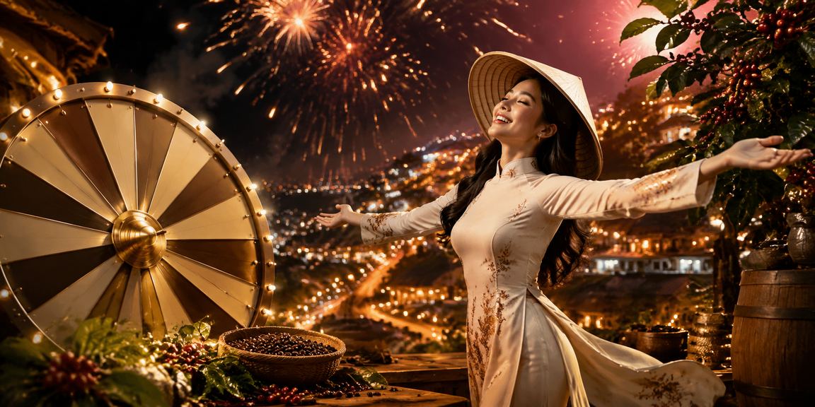 Người phụ nữ đội nón lá tìm hiểu thông tin roulette tại Đà Lạt
